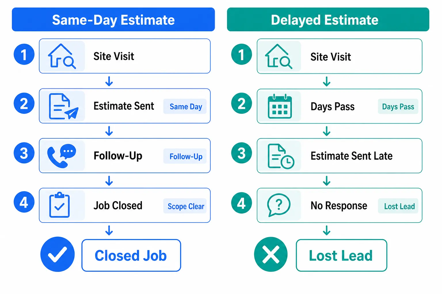 Job Estimates: Same-Day Beats Detailed-Later
