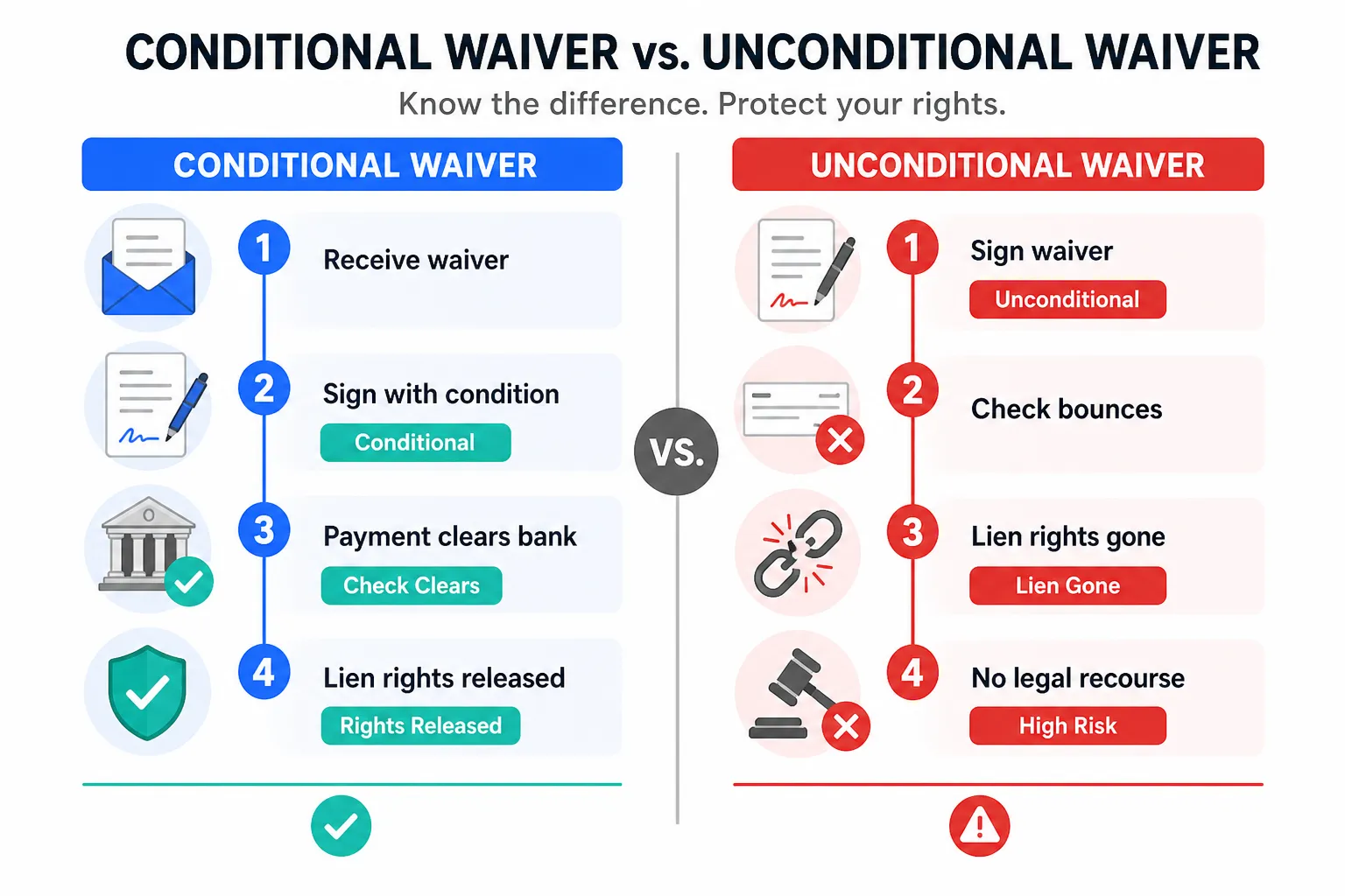 Lien Waivers: What You Are Signing Away
