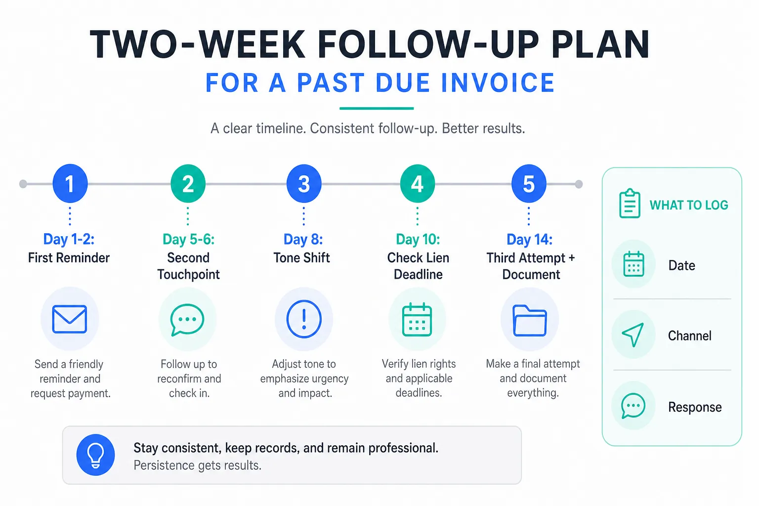 Past Due Invoice: What to Do in the First Two Weeks